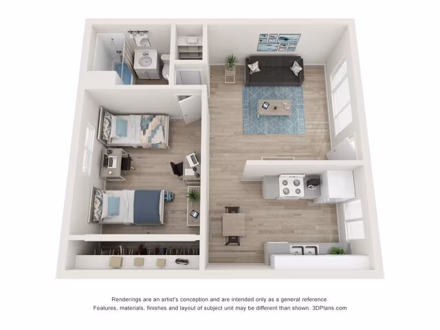 Unit Shared Shared floor plan
